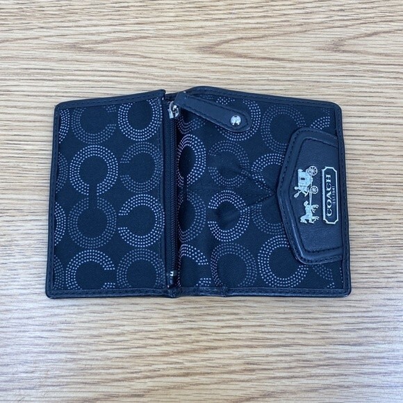 Coach Womens Signature Collection Adjustable Strap Sling Bag Crossbody & Wallet - Picture 5 of 11